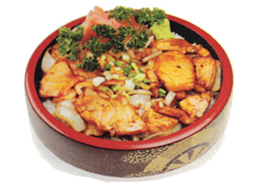 S38.saumon sauté sur du riz